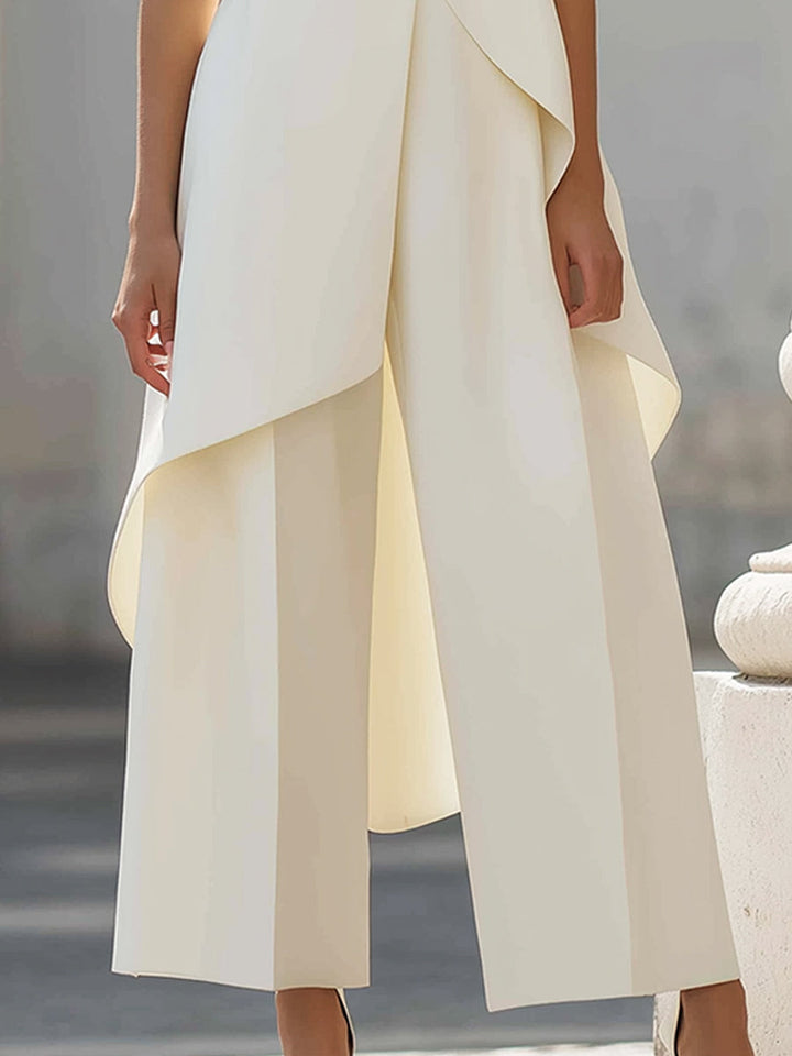 Tuta lunga dalla caduta elegante