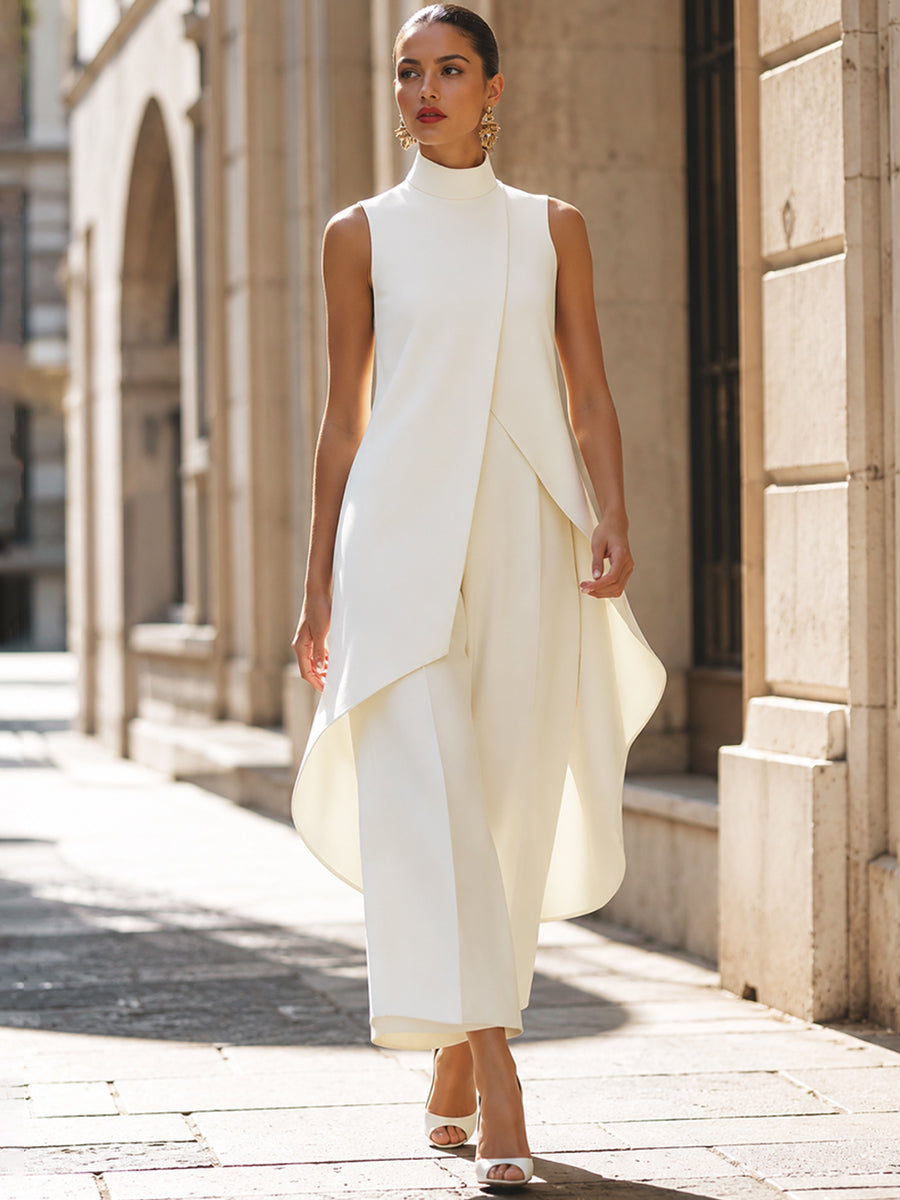 Tuta lunga dalla caduta elegante