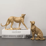 Zlatne Leopard Figurice