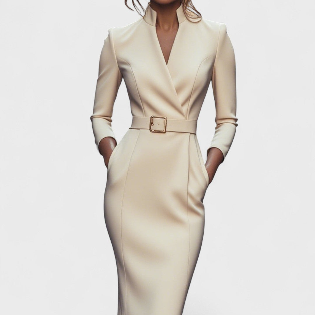 Hailey - Elegantna midi haljina