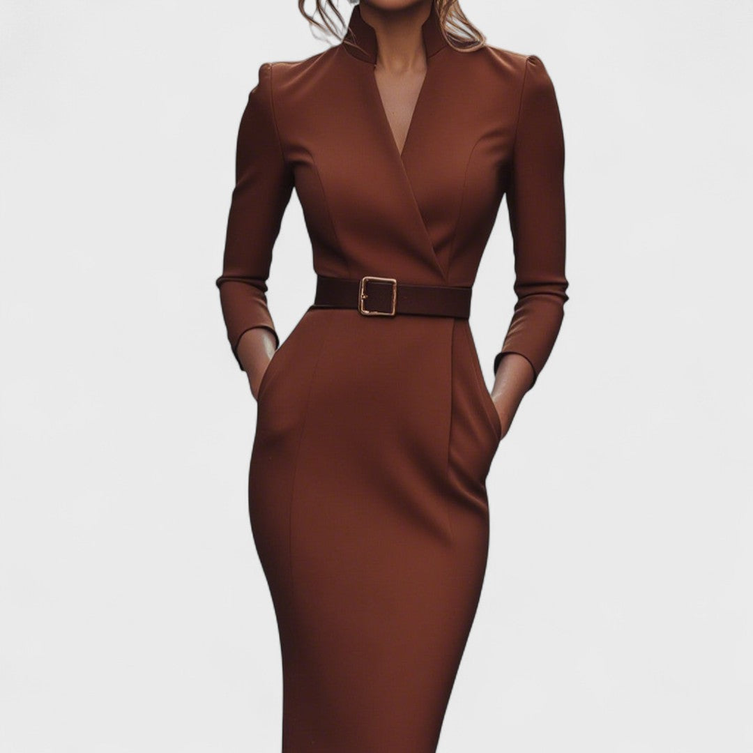 Hailey - Elegantna midi haljina