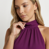 Leandra - Elegantni set s ovratnikom