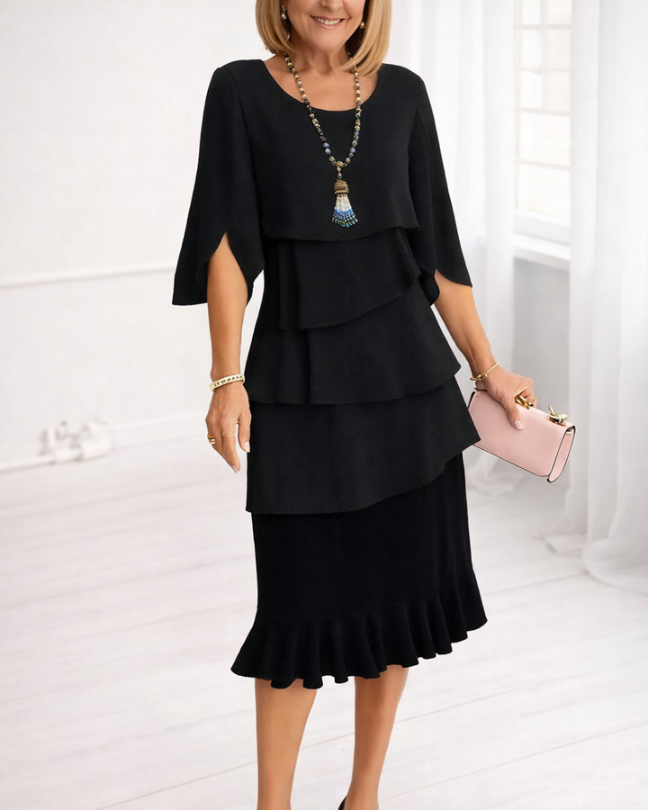 IRIS RUFFLE MIDI HALJINA