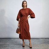 Xanthe - Elegantna maxi haljina s remenom