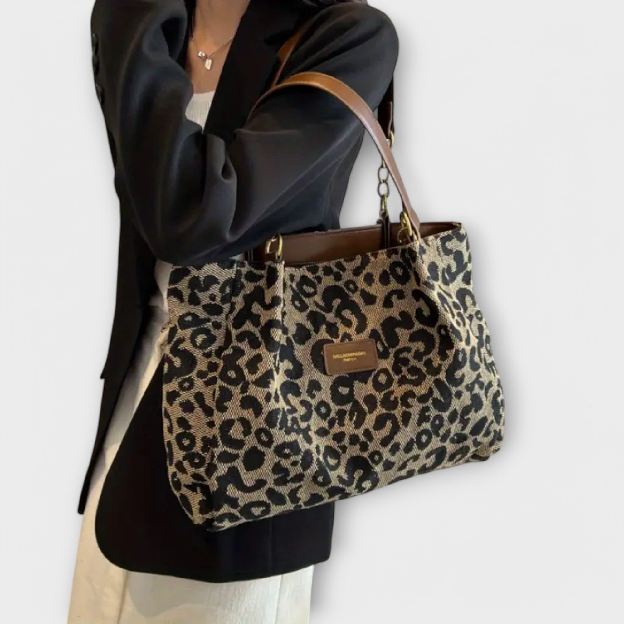 TORBA S PRINTOM LEOPARDA