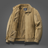 GRAHAM FLEECE BOMBER JAKNA