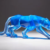 Geometrijski obojeni leopard