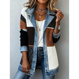 CASUAL DENIM TRIM JAKNA