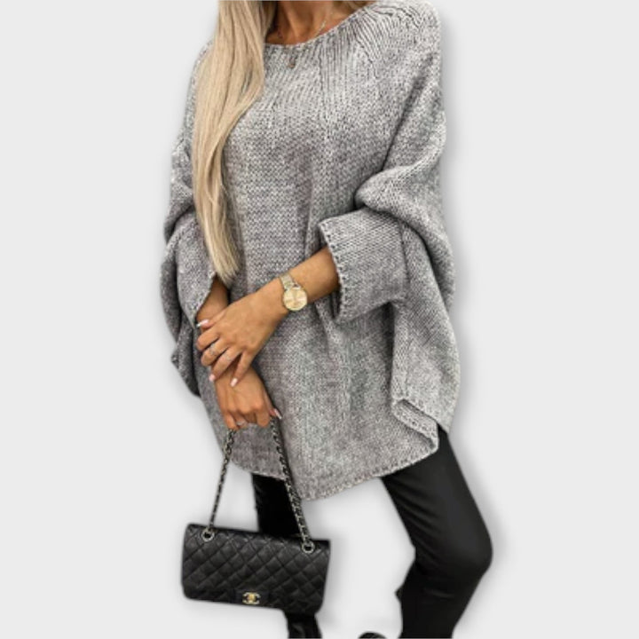 Izabel - Elegantni ženski džemper okruglog izreza