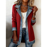CASUAL DENIM TRIM JAKNA