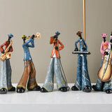 Retro Jazz Band Dekor