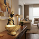 Sahara Muse™ Skulptura s pladnjem