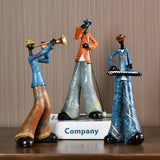 Retro Jazz Band Dekor