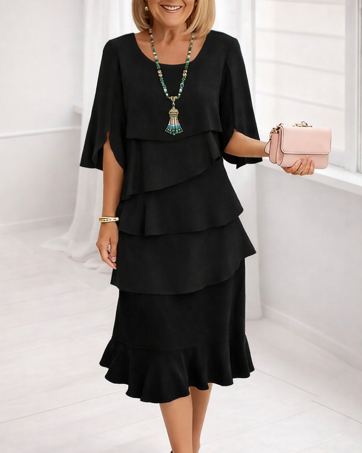 IRIS RUFFLE MIDI HALJINA