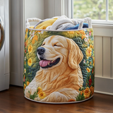 Košara za rublje Golden Retriever Bloom s ušivenim uzorkom NCU0DDK837