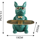 Cool Francuski Bulldog Zlatni Pladanj