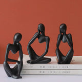 Trio Thinker Figurica