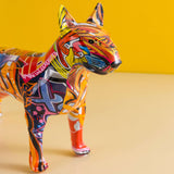 Statueta Graffiti Bull Terrier