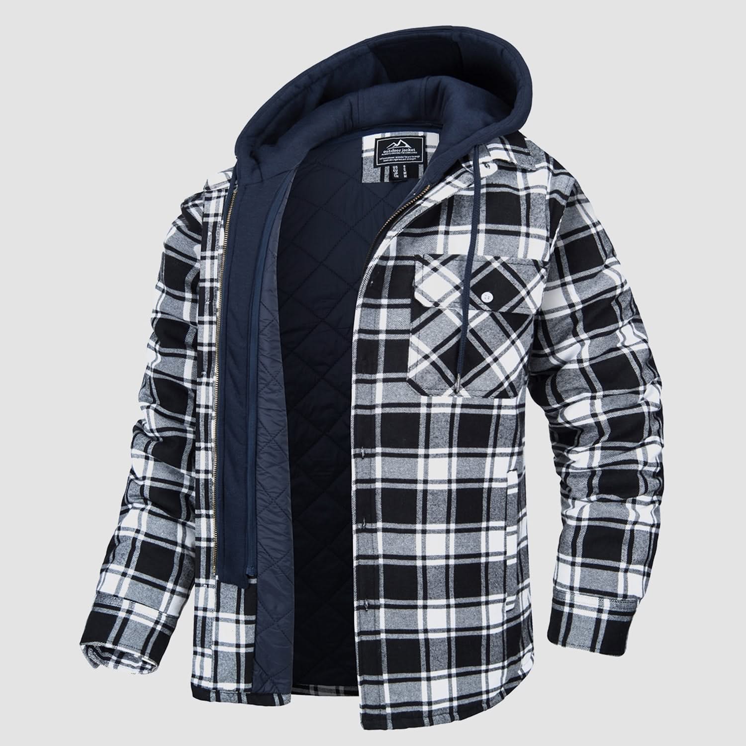 HARRY JAKNA | FLANEL S UMIJENOM KAPULJAČOM