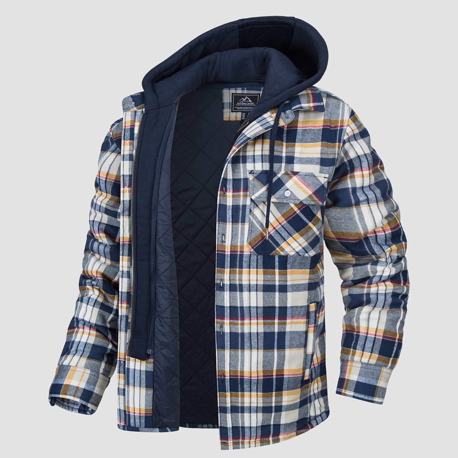 HARRY JAKNA | FLANEL S UMIJENOM KAPULJAČOM