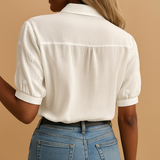 AURELINE KLASIČNA BIJELA BLUZA