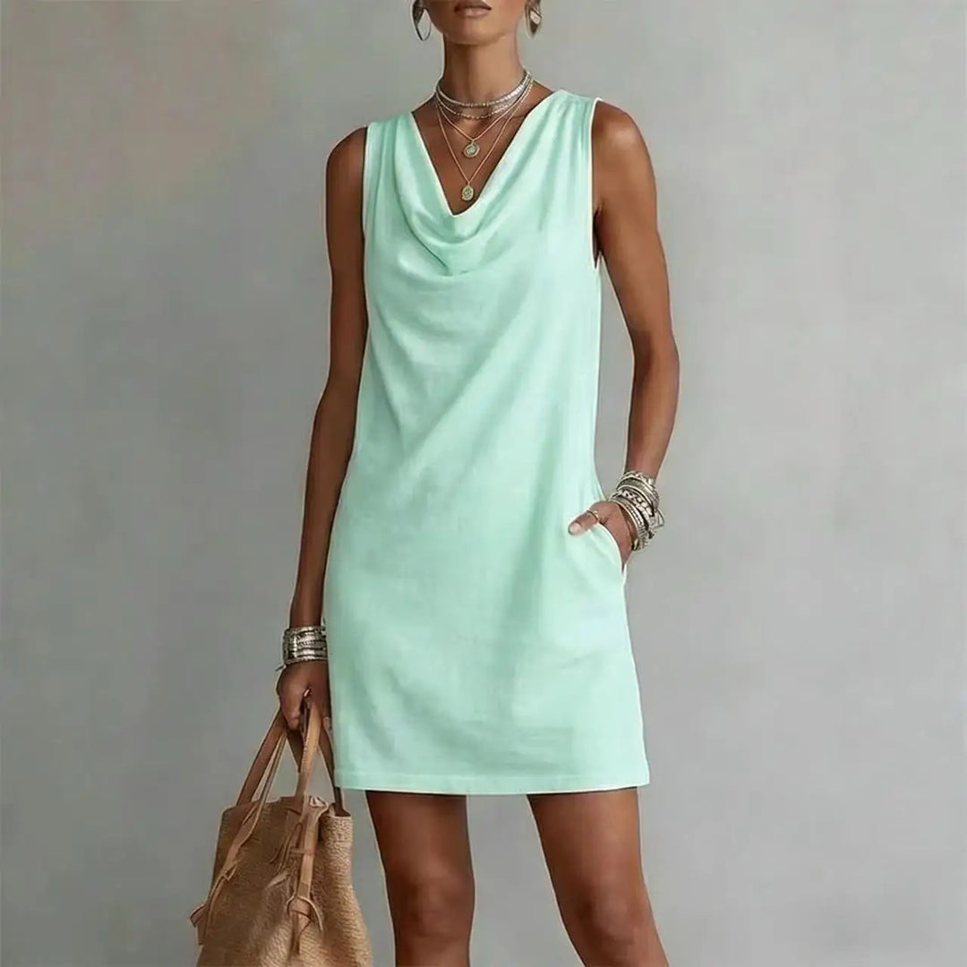 Vestito corto elegante e leggero per donna