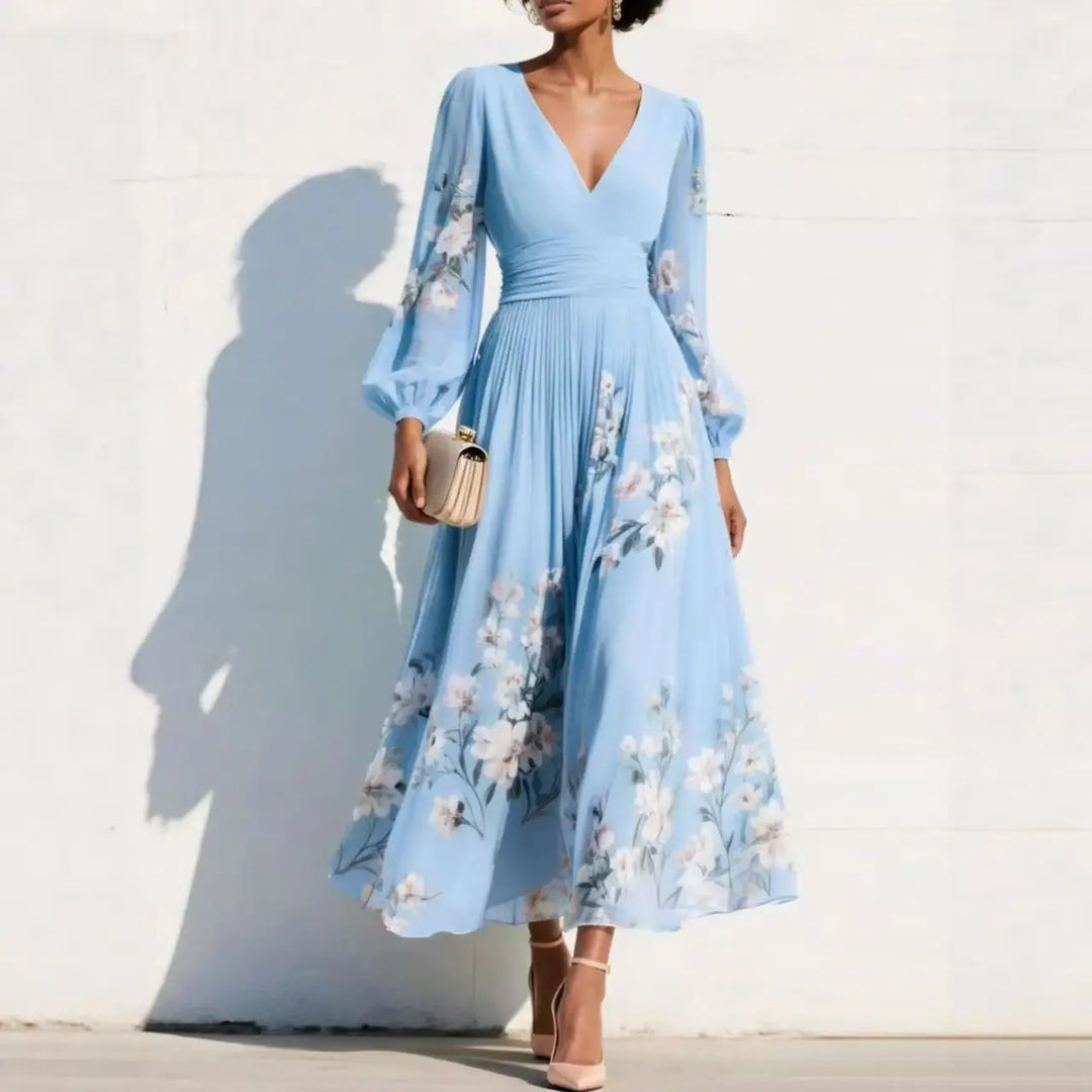 Vestito leggero ed elegante con stampa floreale