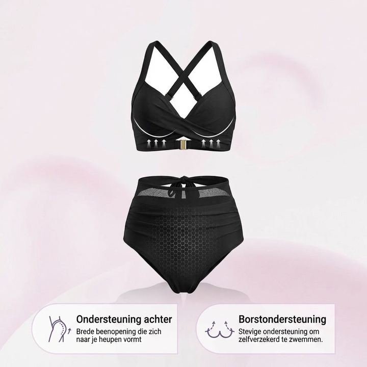 Hilary - Bikini 2 u 1 s visokim strukom