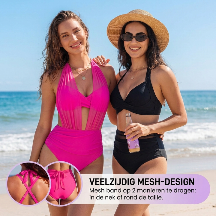 Hilary - Bikini 2 u 1 s visokim strukom
