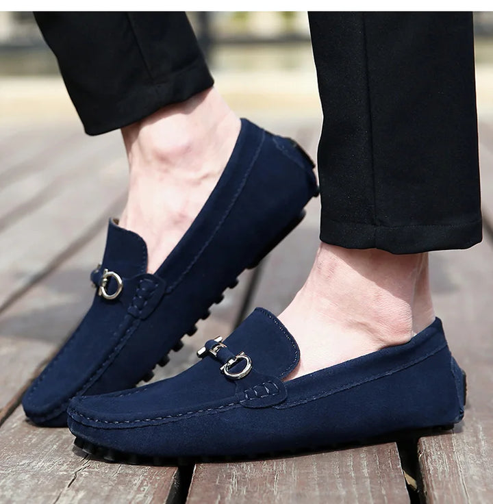 MONAKO SUEDE LOAFERS