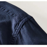 CALLUM LINEN MANDARIN KOŠULJA