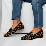 Mairi Leopard Mokasine - Ženske Udobne Cipele