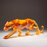 Geometrijski obojeni leopard