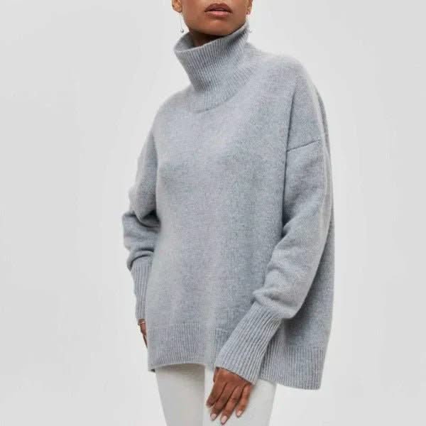 ARIA OVERSIZED TURTLE NECK PULOVER