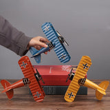 Retro Metalna Avion Craft