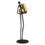 Metalna figura "Drži loptu"
