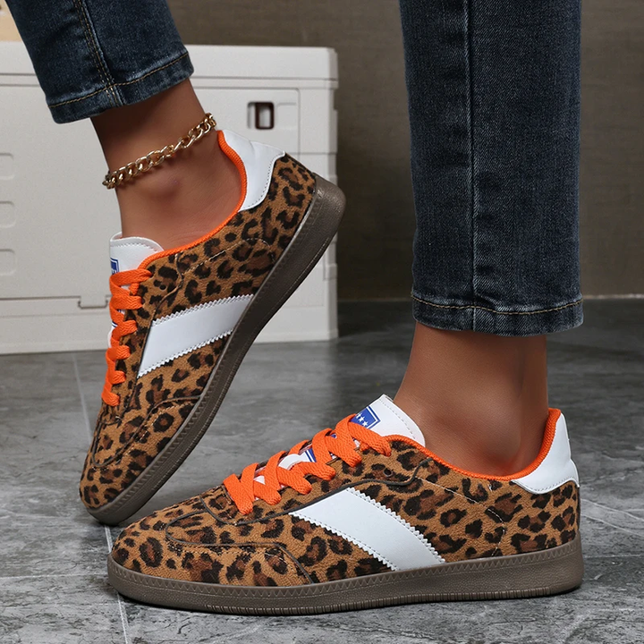 SNAŽNE SUEDE LEOPARD TENISICE