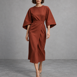 Xanthe - Elegantna maxi haljina s remenom