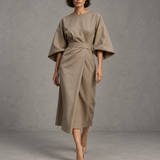 Xanthe - Elegantna maxi haljina s remenom