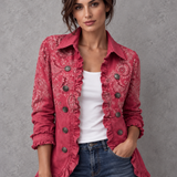 Isotta | Vintage paisley jakna s volanima