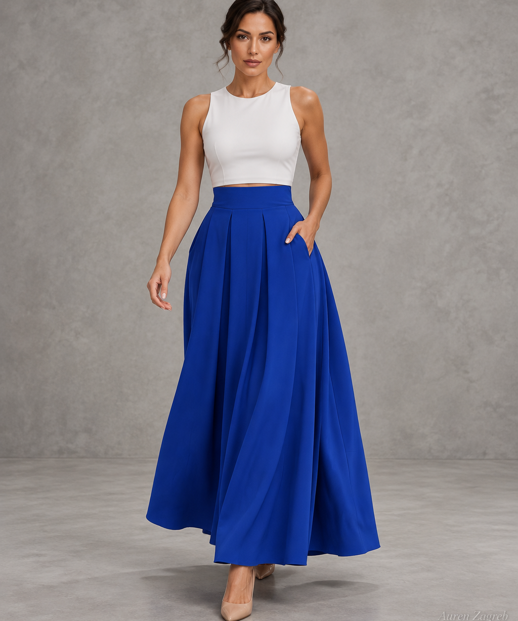 Elegantna Midi Suknja