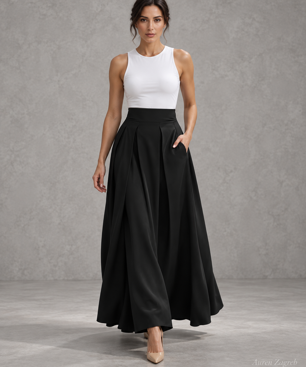 Elegantna Midi Suknja