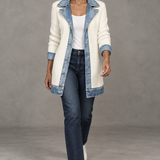 CASUAL DENIM TRIM JAKNA