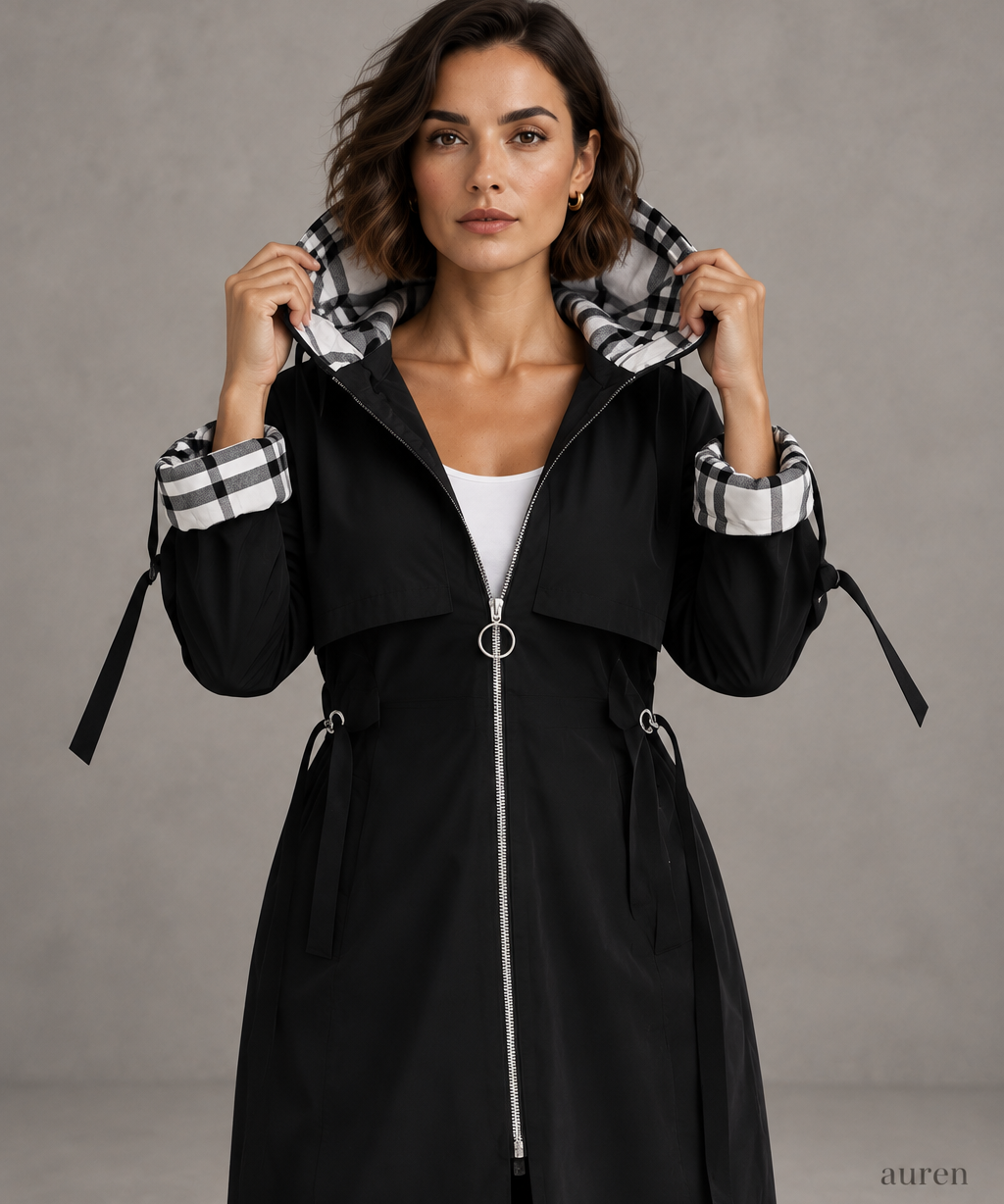 Nathalie™ - Elegantni Moderni Trench Kaput