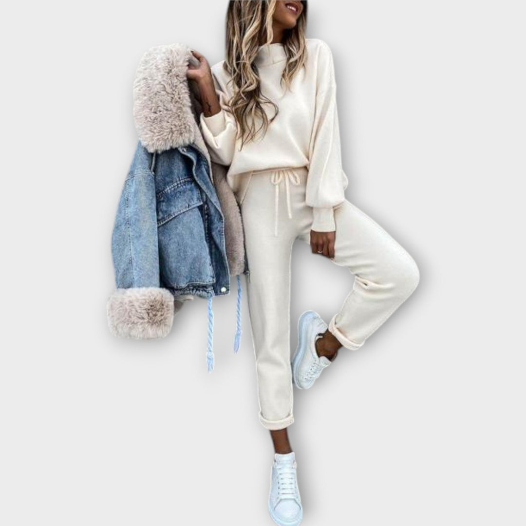 Komplet udobnog kroja i bezvremenske elegancije