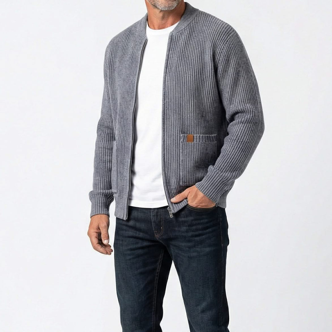 NOVA RIB KNIT JAKNA