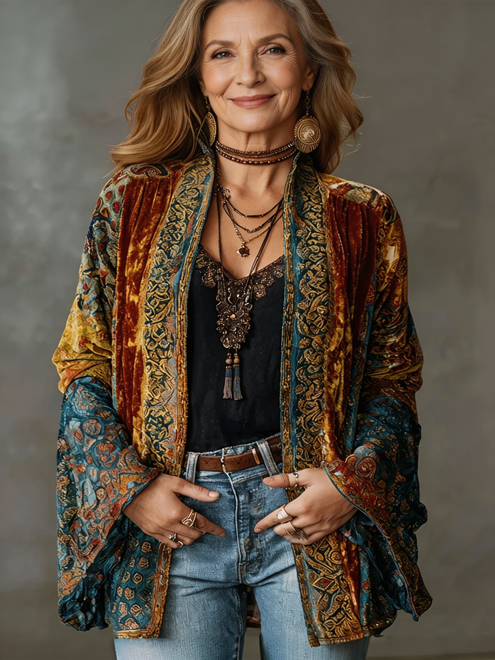 Safira - Boho Kimono za Žene