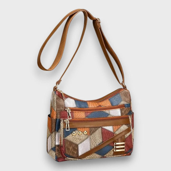 SOLARA PATCHWORK TORBA NA RAMENU