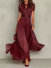 Abito lungo elegante e leggero per donna