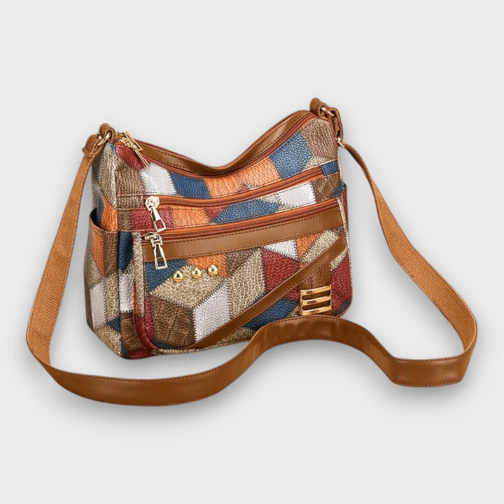 SOLARA PATCHWORK TORBA NA RAMENU